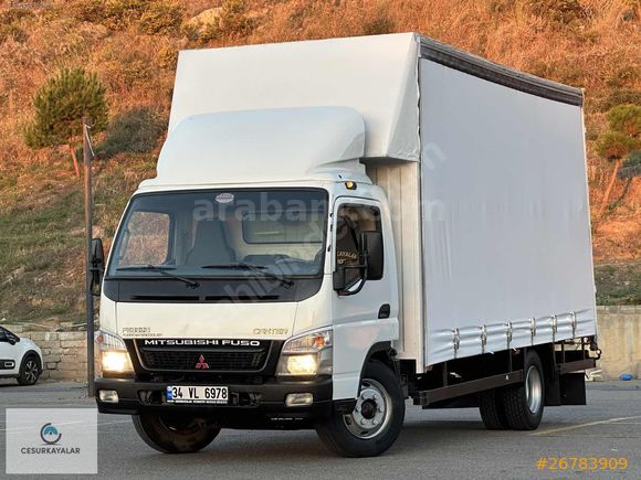 CESURDAN 2007 MODEL MİTSUBİSHİ FE859G KAYAR PERDELİ KAMYON
