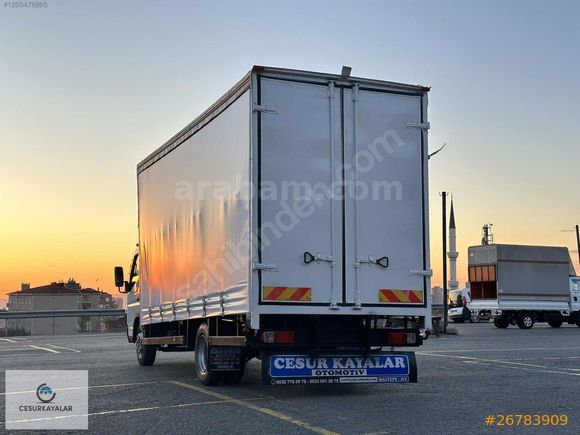 CESURDAN 2007 MODEL MİTSUBİSHİ FE859G KAYAR PERDELİ KAMYON
