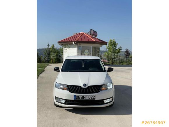 Sahibinden Skoda Rapid 1.4 TDI GreenTec Style 2015 Model Ankara 168.000 km Beyaz 26784967 arabam