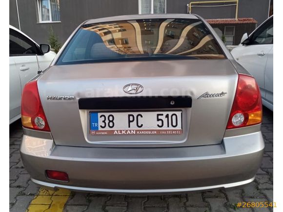 TEMİZ AİLE ARABASI 2005 MODEL HYUNDAİ ACCENT ADMİRE