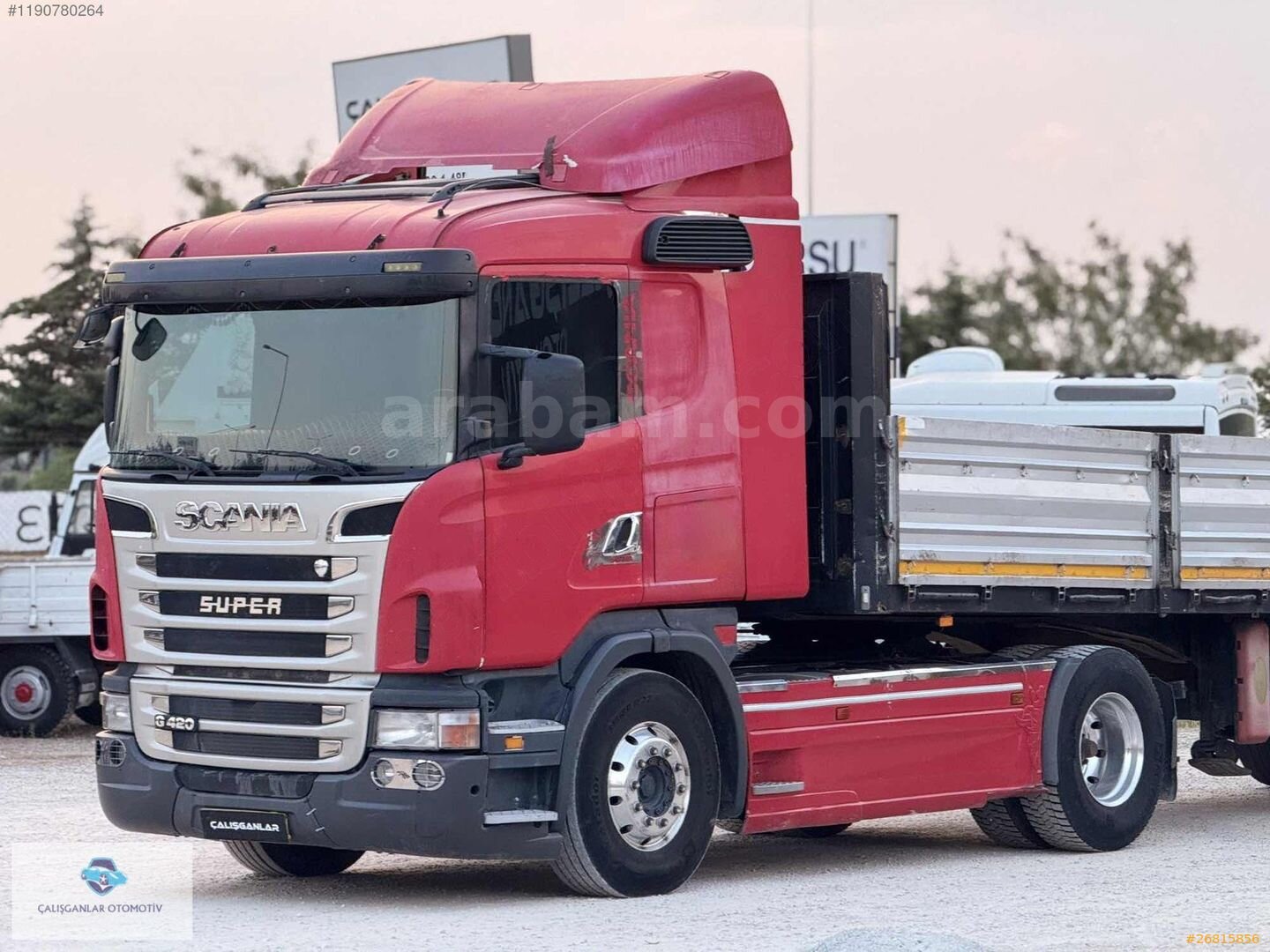 ÇALIŞGANLAR DAN 2011 SCANİA G420 E4 RETARDER ALCOA