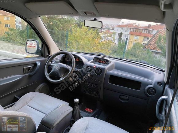 12 TAKSİT 2007 BERLİNGO 1.6 HDI KLİMALI ÇİFT SÜRGÜLÜ