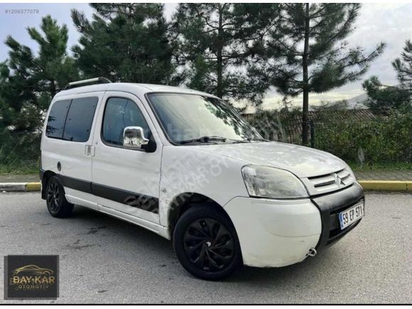 12 TAKSİT 2007 BERLİNGO 1.6 HDI KLİMALI ÇİFT SÜRGÜLÜ