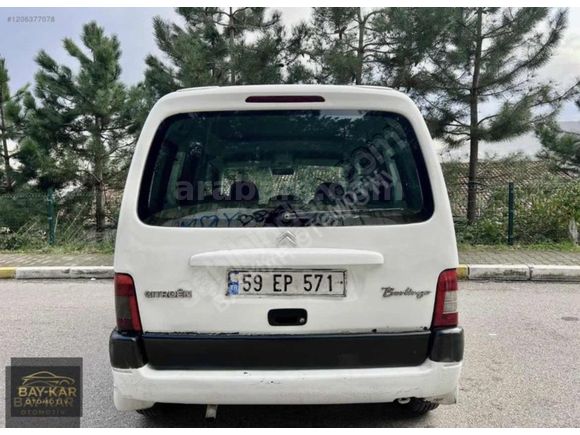 12 TAKSİT 2007 BERLİNGO 1.6 HDI KLİMALI ÇİFT SÜRGÜLÜ