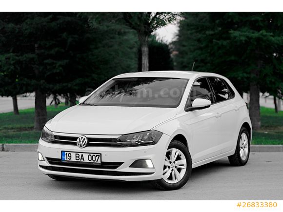 Galeriden Volkswagen Polo 1.0 TSi Comfortline 2018 Model Corum 108.000 km Beyaz 26833380 arabam