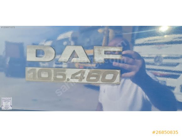 KOÇNAK 2.ELDEN 2007 DAF 105.460 YUKSEK KABIN DEP LI PILOT