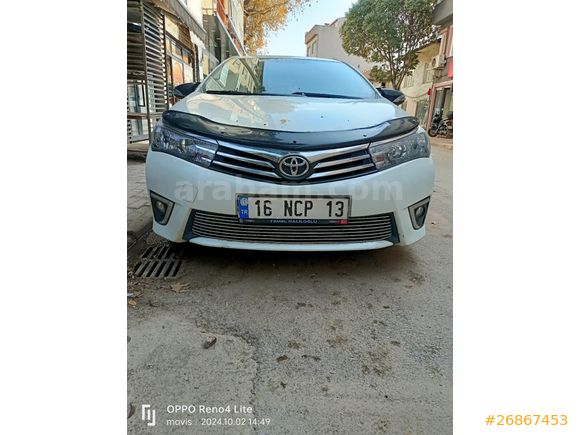 Sahibinden Toyota Corolla 1.6 Active 2014 Model