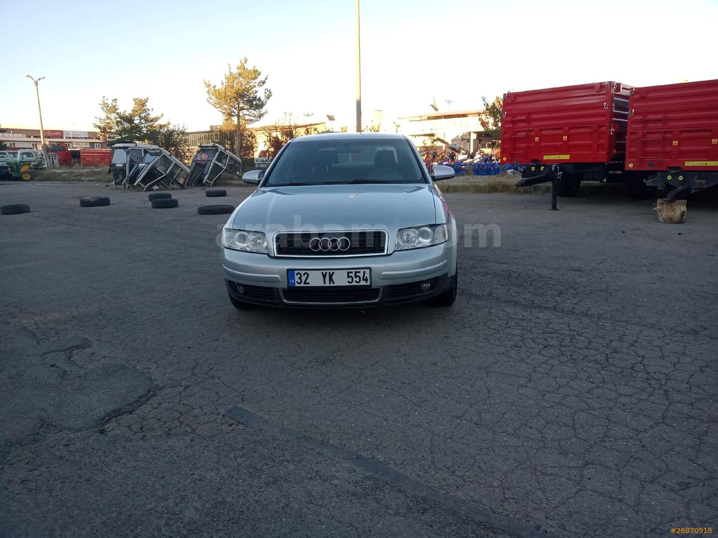 Galeriden Audi A4 Sedan 1.9 TDI 2003 Model Sivas 255.000 km Gri (Gümüş) 2