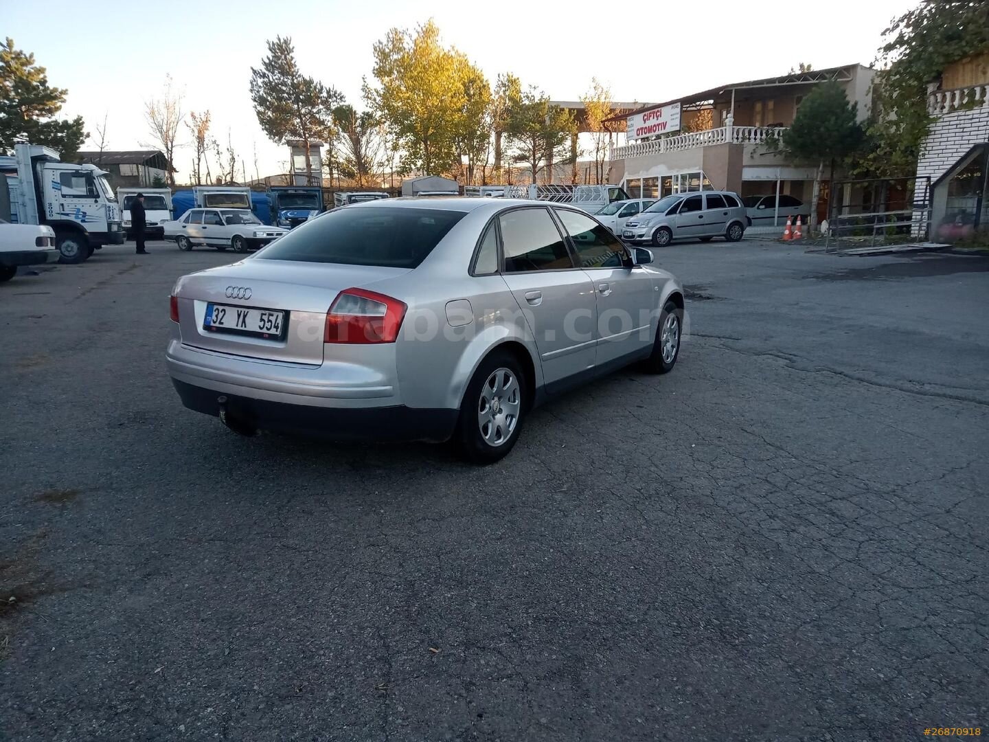 Galeriden Audi A4 Sedan 1.9 TDI 2003 Model Sivas 255.000 km Gri (Gümüş) 5