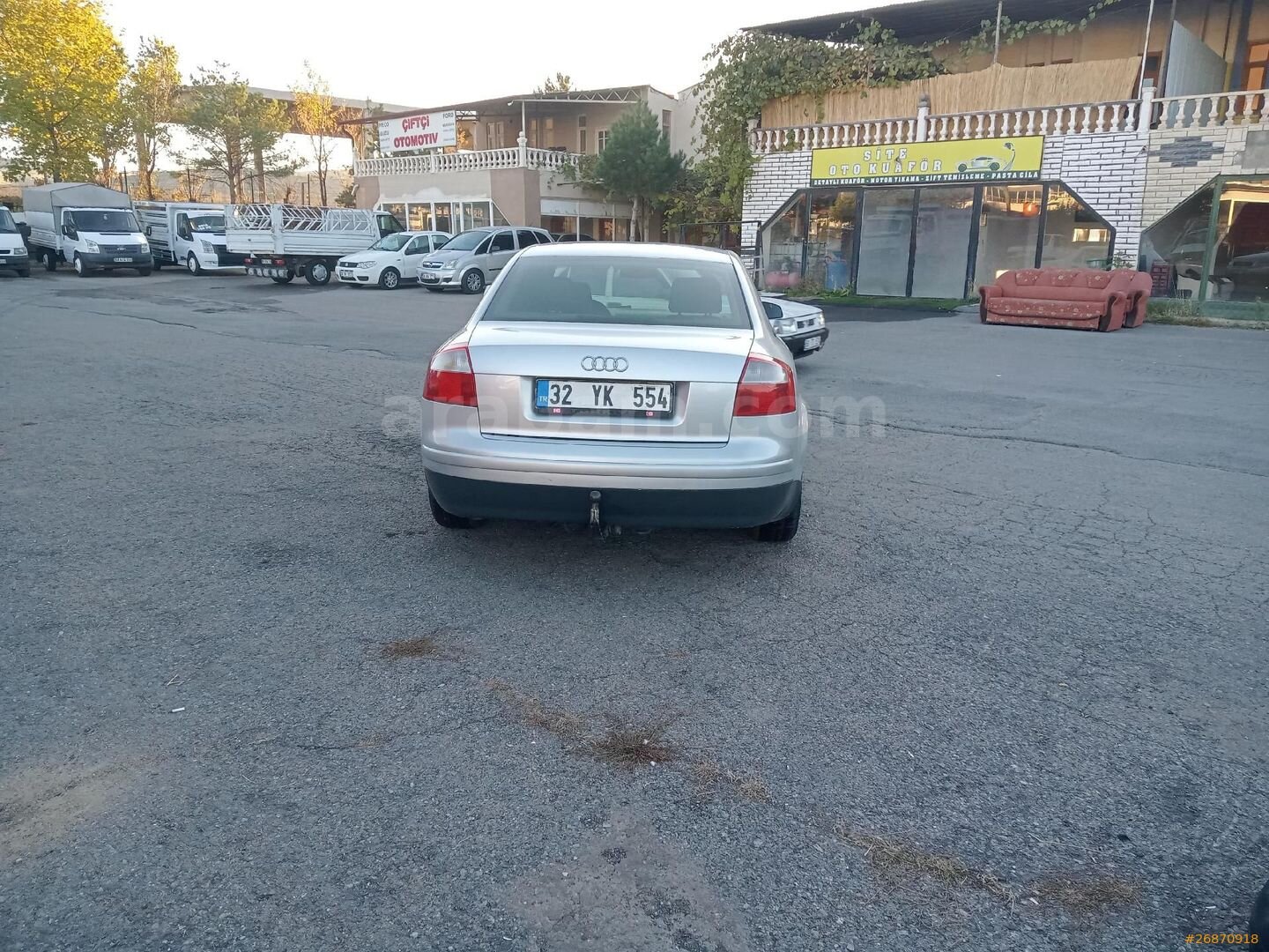 Galeriden Audi A4 Sedan 1.9 TDI 2003 Model Sivas 255.000 km Gri (Gümüş) 7