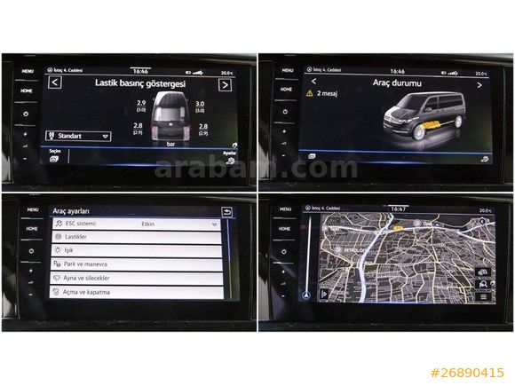 KOÇAK OTOMOTİV VW Caravelle 2.0 TDi Highline DSG Luxury V.i.P