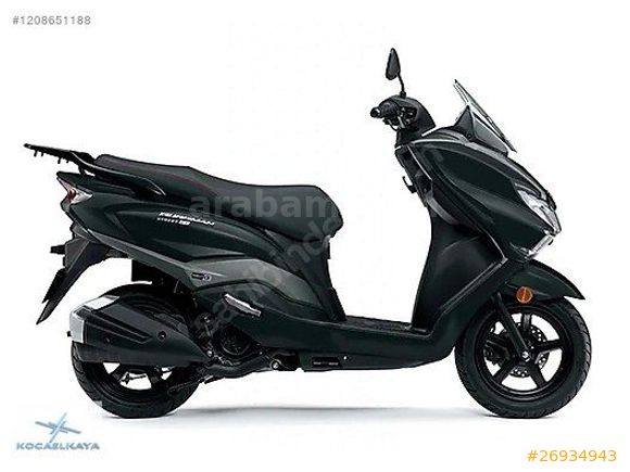 Galeriden Suzuki Burgman Street 125EX 2024 Model Kocaeli 0 km Siyah 26934943 arabam