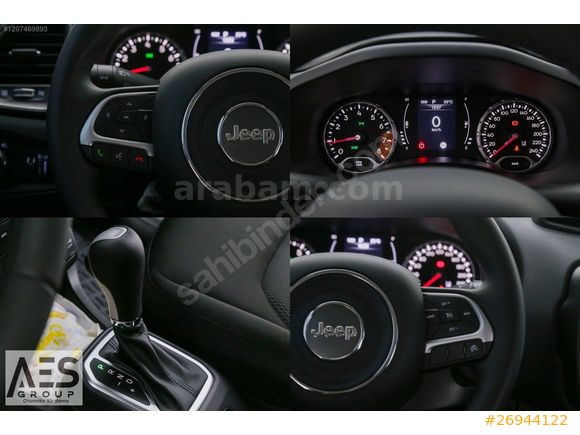 //AES OTO KİRALAMA/// JEEP Renegade 4x2 Longitude 2023