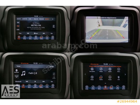 //AES OTO KİRALAMA/// JEEP Renegade 4x2 Limited