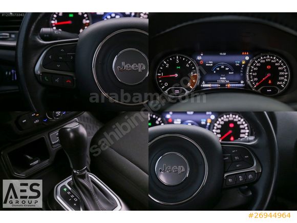 //AES OTO KİRALAMA/// JEEP Renegade 4x2 Limited
