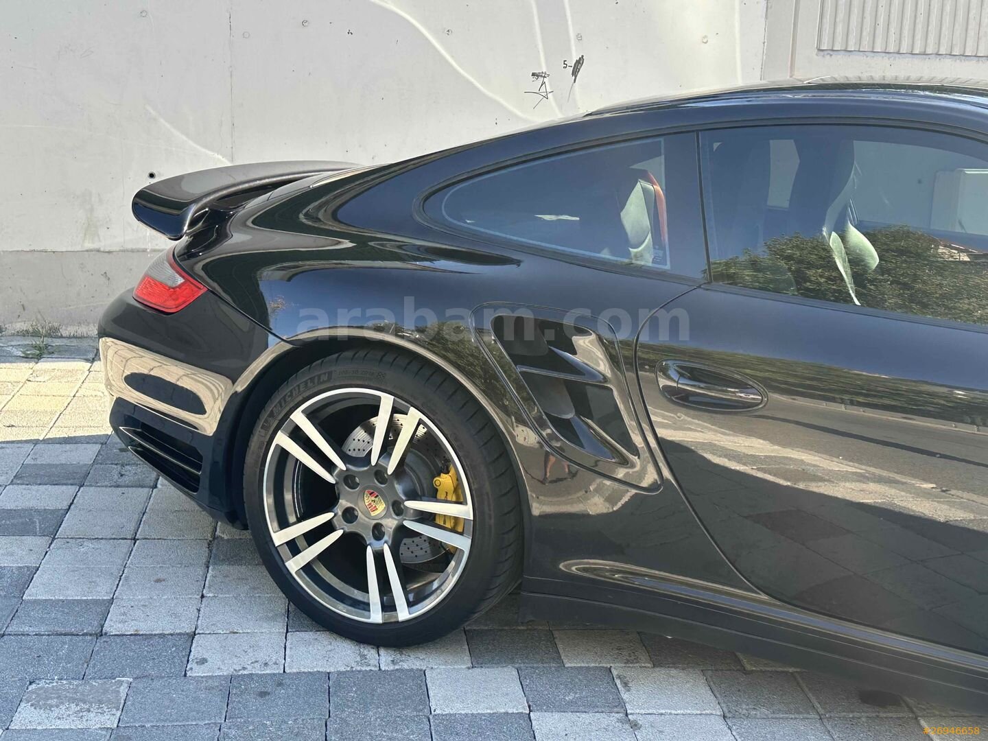 Sahibinden Porsche 911 Turbo 2008 Model İstanbul 161.000 km Siyah 5