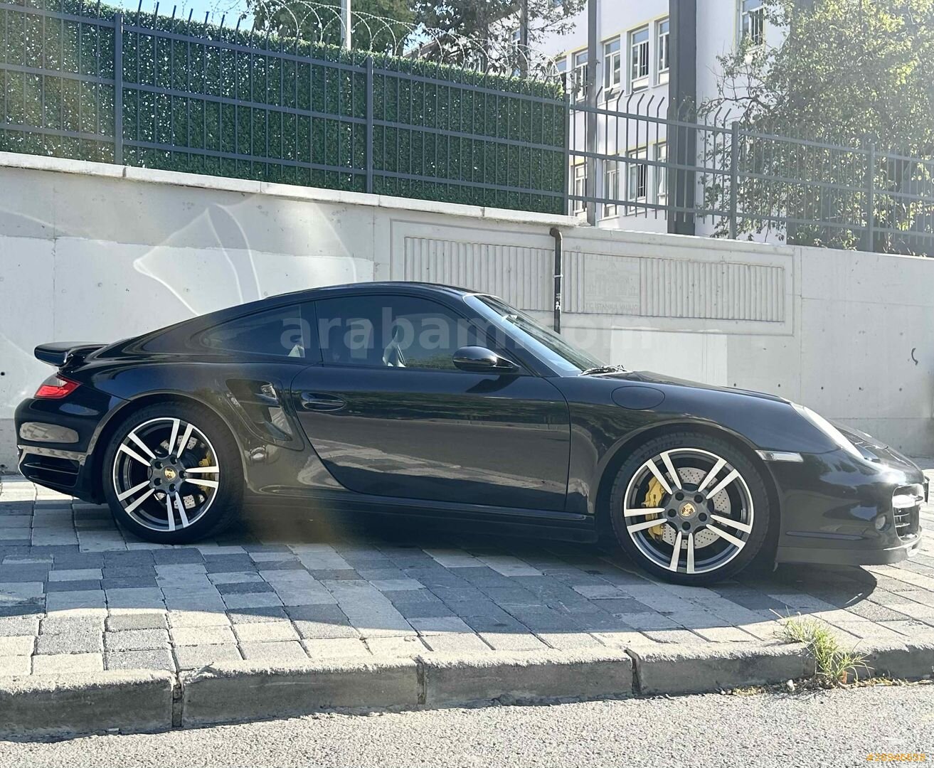 Sahibinden Porsche 911 Turbo 2008 Model İstanbul 161.000 km Siyah 4