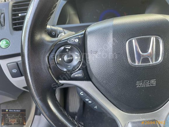 OTO AMBAR'DAN 2015 HONDA CIVIC 1.6İ vtec ELEGANCE LPGLİ