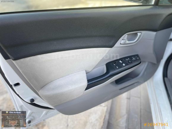 OTO AMBAR'DAN 2015 HONDA CIVIC 1.6İ vtec ELEGANCE LPGLİ