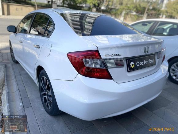OTO AMBAR'DAN 2015 HONDA CIVIC 1.6İ vtec ELEGANCE LPGLİ