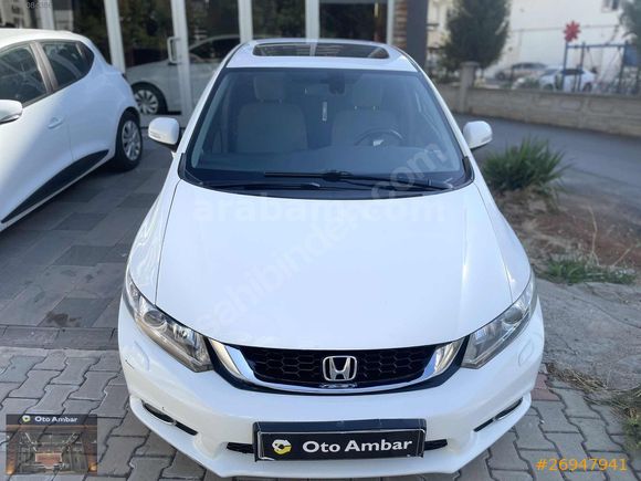 OTO AMBAR'DAN 2015 HONDA CIVIC 1.6İ vtec ELEGANCE LPGLİ