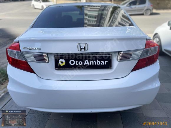 OTO AMBAR'DAN 2015 HONDA CIVIC 1.6İ vtec ELEGANCE LPGLİ