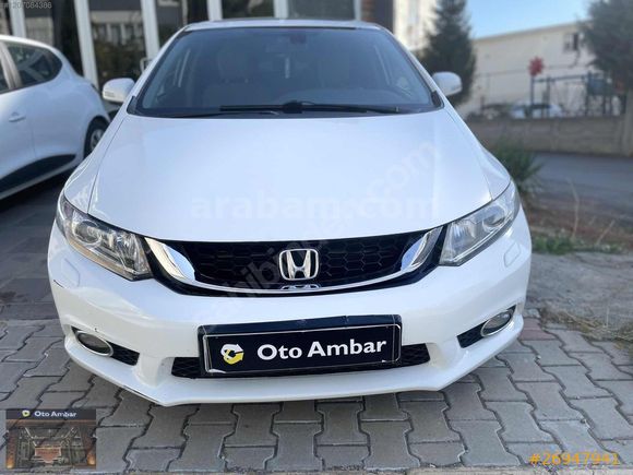 OTO AMBAR'DAN 2015 HONDA CIVIC 1.6İ vtec ELEGANCE LPGLİ
