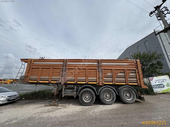 SAĞLAM İŞ MARKA 2012 MODEL 8.30 SERT KAPAKLI DORSE