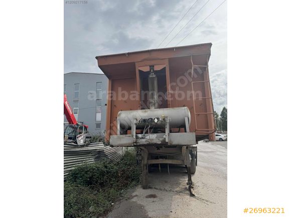 SAĞLAM İŞ MARKA 2012 MODEL 8.30 SERT KAPAKLI DORSE