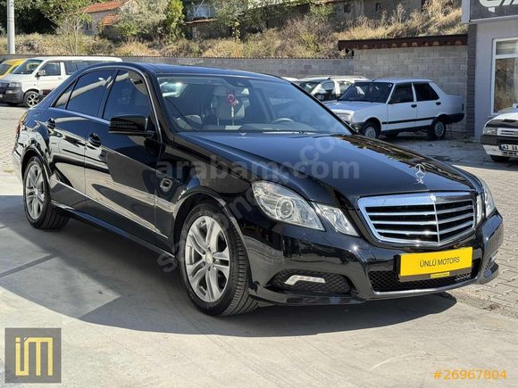 MERCEDES BENZ E350 CDI 4MATİC BLUE EFFICIENCY OTOMATİK-TRAMERSİZ