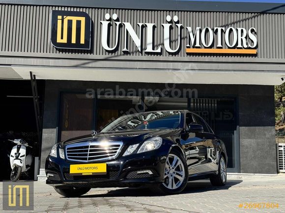 MERCEDES BENZ E350 CDI 4MATİC BLUE EFFICIENCY OTOMATİK-TRAMERSİZ