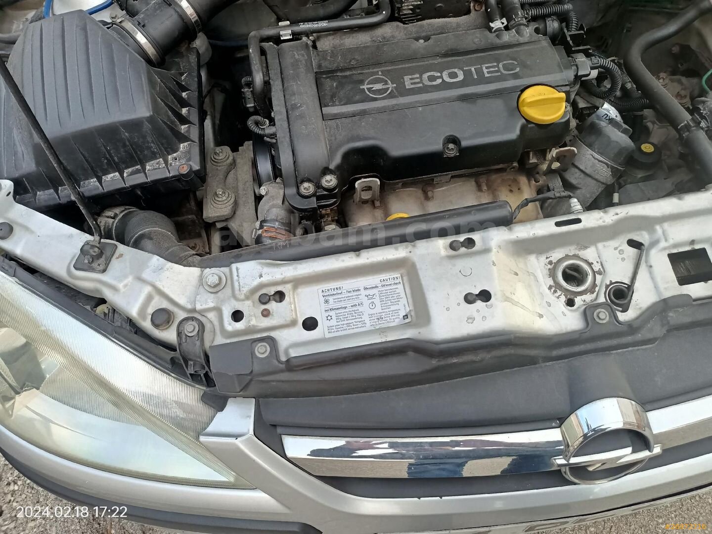 Sahibinden Opel Corsa 1.2 Twinport Enjoy 2005 Model Bolu 154.450 km Gri (Gümüş) 5