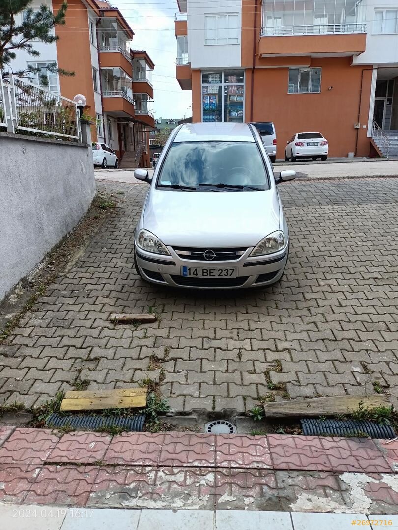 Sahibinden Opel Corsa 1.2 Twinport Enjoy 2005 Model Bolu 154.450 km Gri (Gümüş) 1