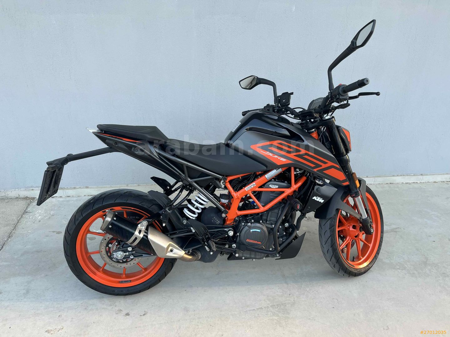Sahibinden KTM 250 Duke ABS 2023 Model zmir 6.001 km Turuncu 27012035 arabam