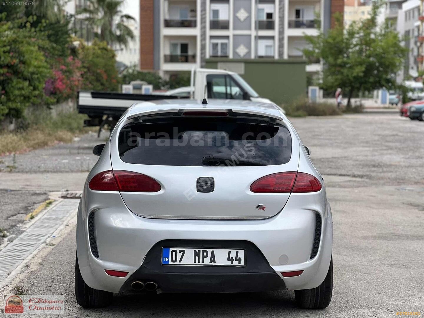 Galeriden Seat Leon 2.0 TFSI Sport Up 2006 Model Antalya 222.000 km Gri 4
