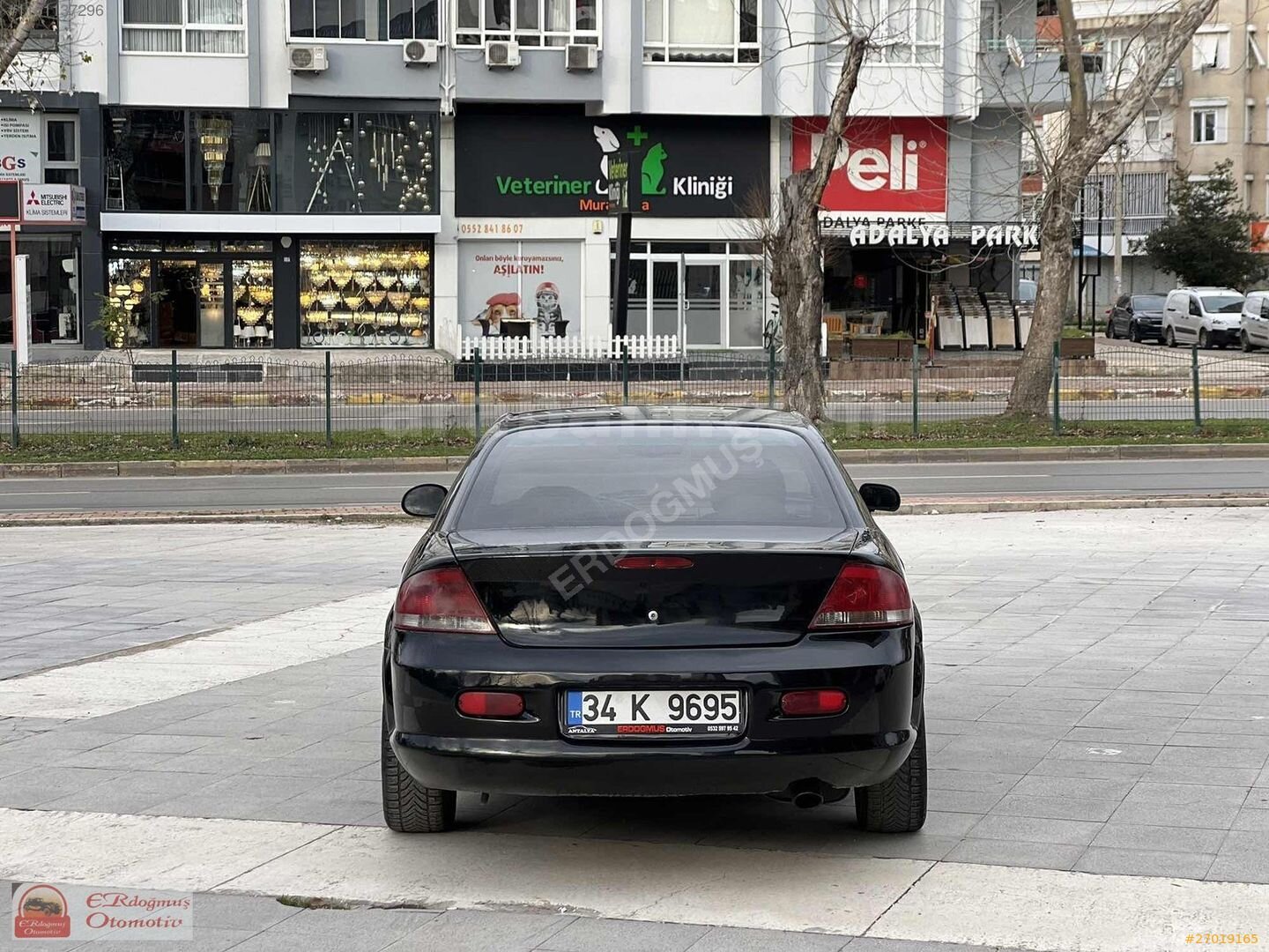 Galeriden Chrysler Sebring 2.7 Limited 2001 Model Antalya 350.000 km Siyah 4
