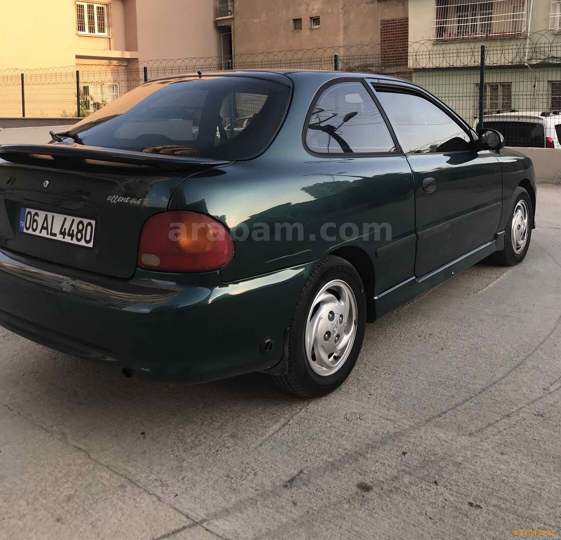 Sahibinden Hyundai Accent 1.5 GLS 1998 Model Adana 322.000 km Yeşil 7