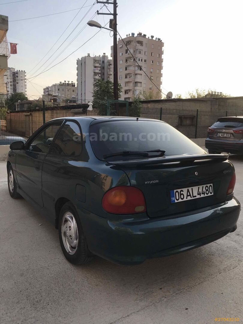 Sahibinden Hyundai Accent 1.5 GLS 1998 Model Adana 322.000 km Yeşil 6