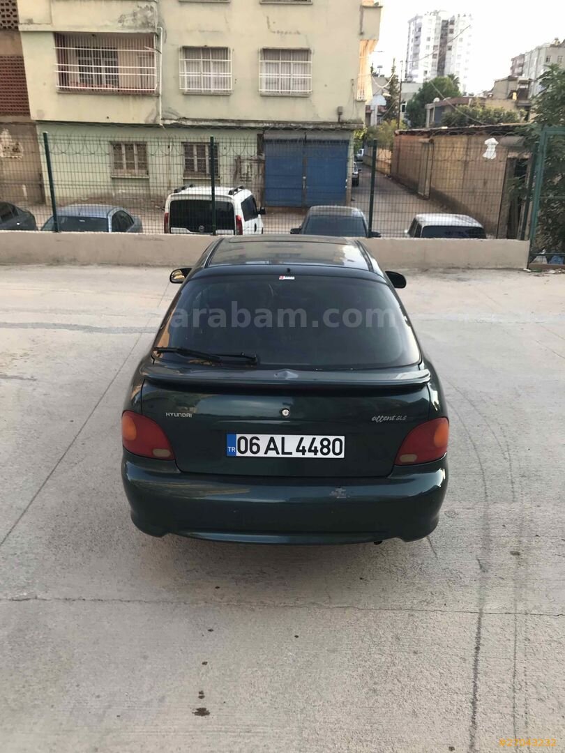 Sahibinden Hyundai Accent 1.5 GLS 1998 Model Adana 322.000 km Yeşil 4