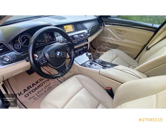 2013 MODEL BMW 5.20d PREMİUM VAKUM GERİ GÖRÜŞ HAFIZA 184HP