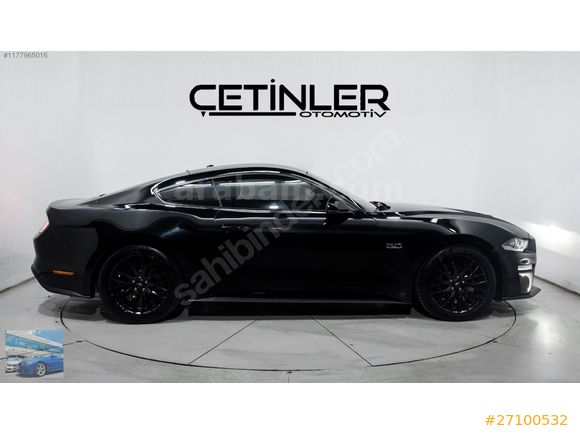 ÇETİNLERDEN FORD MUSTANG COUPE 5.0 FASTBACK HATASIZ 421 BG BAYİ