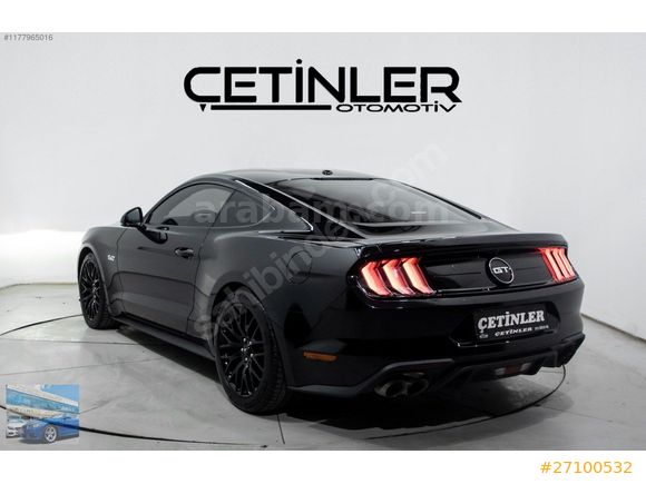 ÇETİNLERDEN FORD MUSTANG COUPE 5.0 FASTBACK HATASIZ 421 BG BAYİ