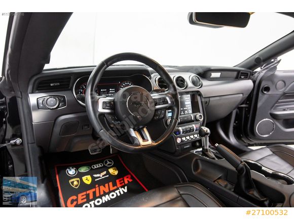 ÇETİNLERDEN FORD MUSTANG COUPE 5.0 FASTBACK HATASIZ 421 BG BAYİ