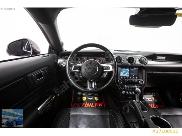ÇETİNLERDEN FORD MUSTANG COUPE 5.0 FASTBACK HATASIZ 421 BG BAYİ
