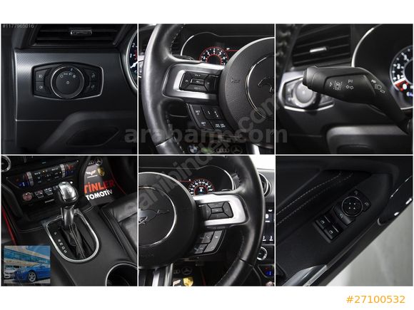 ÇETİNLERDEN FORD MUSTANG COUPE 5.0 FASTBACK HATASIZ 421 BG BAYİ