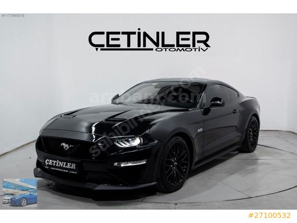 ÇETİNLERDEN FORD MUSTANG COUPE 5.0 FASTBACK HATASIZ 421 BG BAYİ