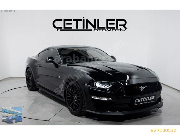 ÇETİNLERDEN FORD MUSTANG COUPE 5.0 FASTBACK HATASIZ 421 BG BAYİ