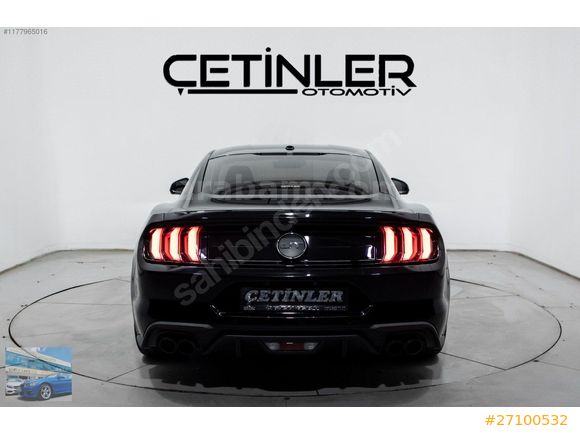 ÇETİNLERDEN FORD MUSTANG COUPE 5.0 FASTBACK HATASIZ 421 BG BAYİ