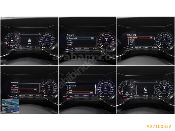 ÇETİNLERDEN FORD MUSTANG COUPE 5.0 FASTBACK HATASIZ 421 BG BAYİ