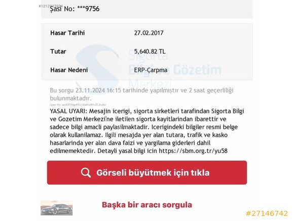 2.SAHİBİNDN BAKMLI ÇEKCİ ŞUANDA ARACI EDİRNEDE KULANMAKTAYIZ